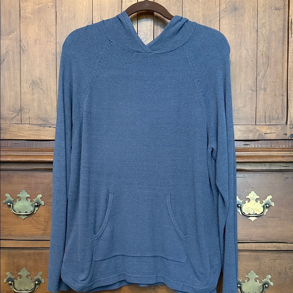 Barefoot Dreams Blue Hoodie